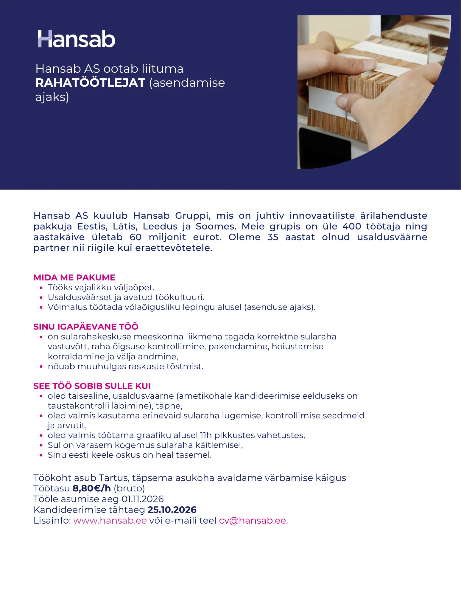 vacancy